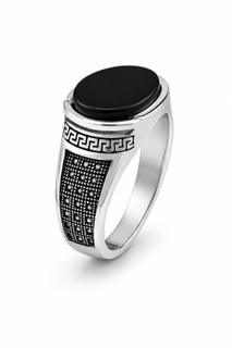 انگشتر نقره مردانه کد S1-R00۹